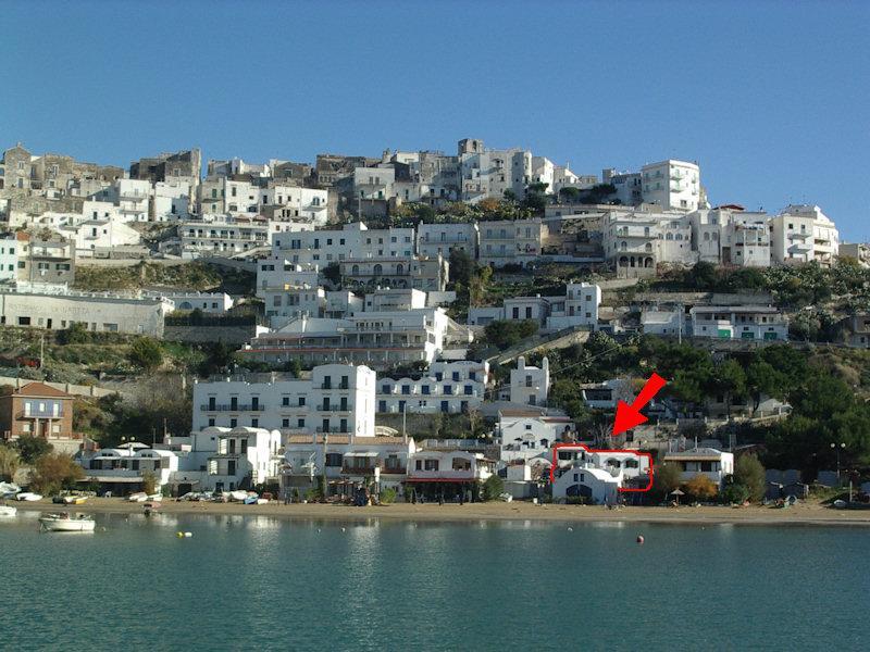 Blu Marine Casa A 10Mt Dalla Spiaggia Peschici Exteriör bild