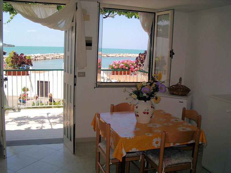 Blu Marine Casa A 10Mt Dalla Spiaggia Peschici Exteriör bild