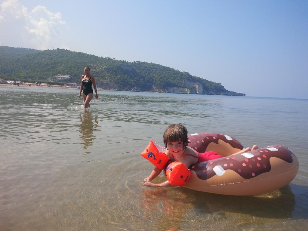 Blu Marine Casa A 10Mt Dalla Spiaggia Peschici Exteriör bild